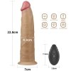Wibrator rotacyjny dildo na przyssawce 23 cm
